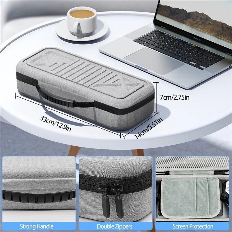For Sony Playstation Portal EVA Carrying Case Game Console Storage Bag Handbag