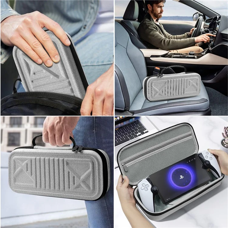 For Sony Playstation Portal EVA Carrying Case Game Console Storage Bag Handbag