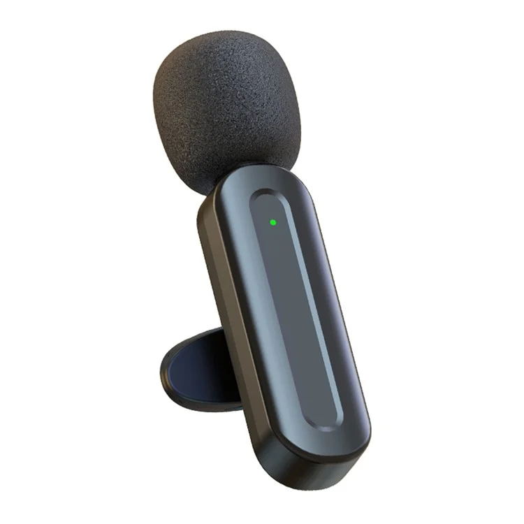 SX25 Type C Interface Noise Reduction Wireless Lavalier Microphone for Live Streaming, 2 Mic + 1 Receiver