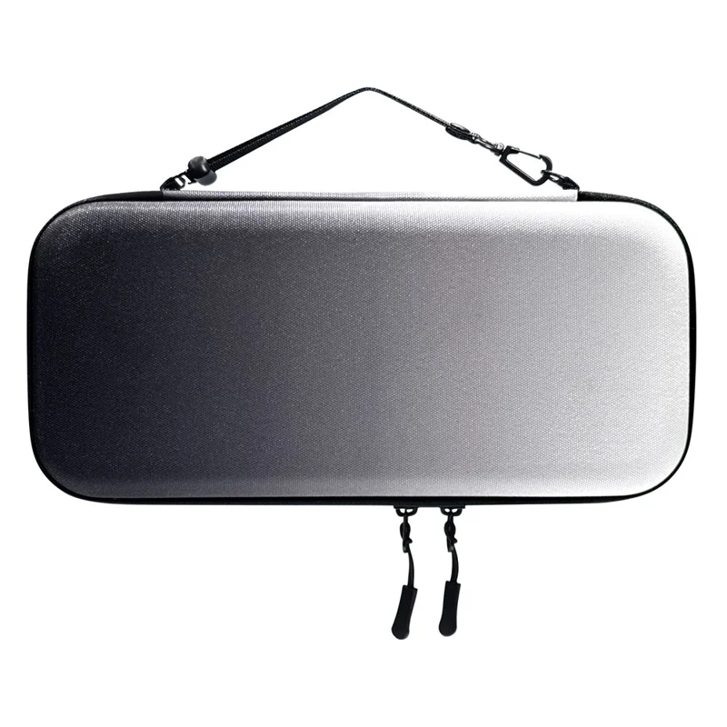 JYS JYS-NS2283 For Nintendo Switch 2 Game Console Carrying Case EVA Protective Storage Bag with Game Card Slots - Black+White