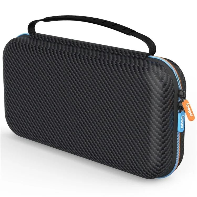 IPEGA PG-SW2005A For Nintendo Switch 2 Carrying Case Carbon Fiber Texture Hard Shell Storage Bag