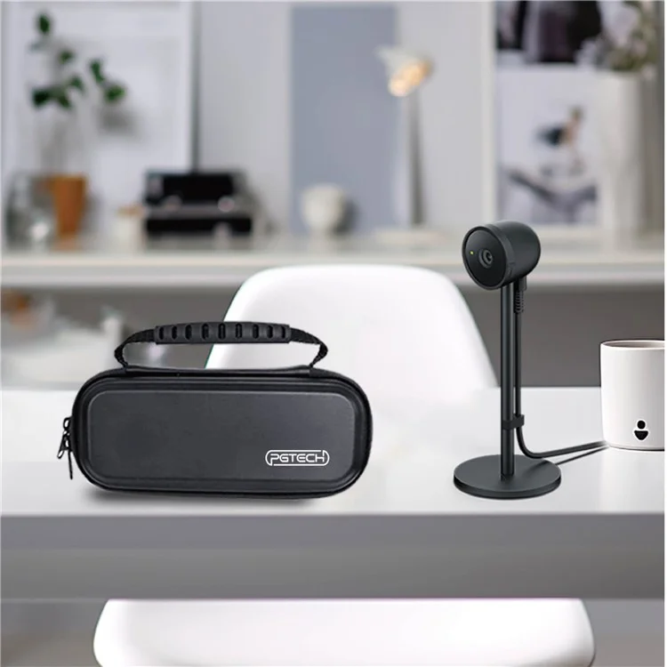 PGTECH GP-383 Tragetasche für Nintendo Switch 2 Kamera mit Wasserschutz - Robuste Transporttasche aus PU-Leder