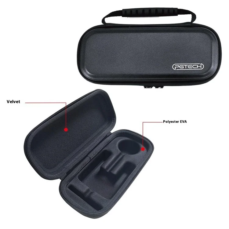 PGTECH GP-383 Tragetasche für Nintendo Switch 2 Kamera mit Wasserschutz - Robuste Transporttasche aus PU-Leder