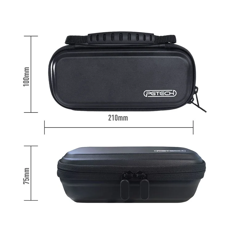 PGTECH GP-383 Tragetasche für Nintendo Switch 2 Kamera mit Wasserschutz - Robuste Transporttasche aus PU-Leder