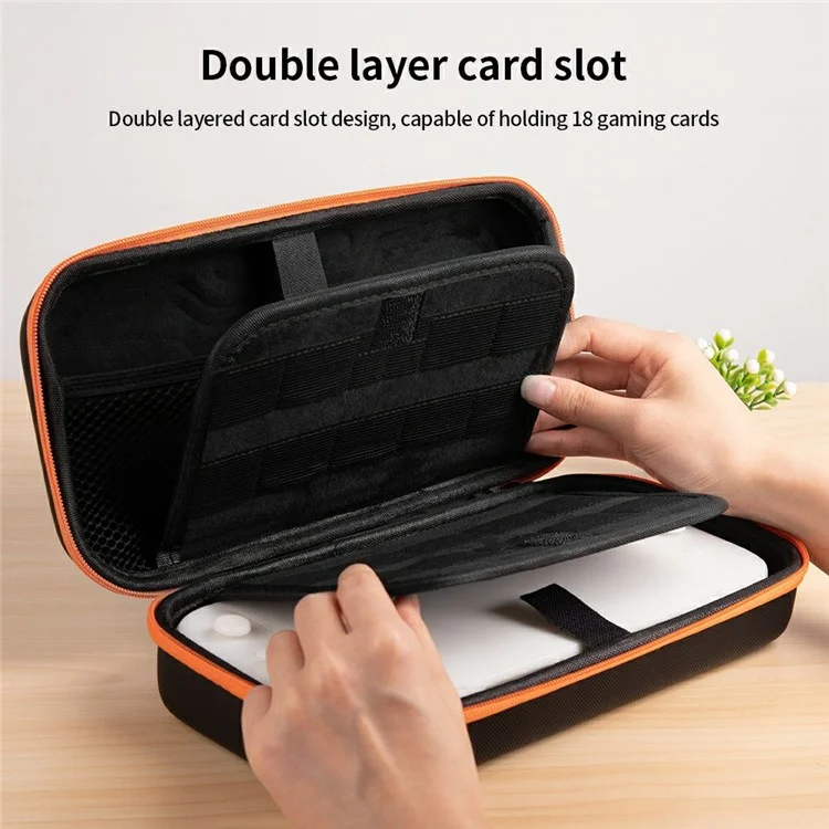 For Nintendo Switch 2 Double Layer Game Card Case 18 Slots Storage Protective Organizer