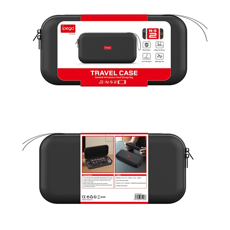 IPEGA PG-SW2193P per Nintendo Switch 2 Custodia da Viaggio EVA Antiurto Borsa Portatile per il Trasporto