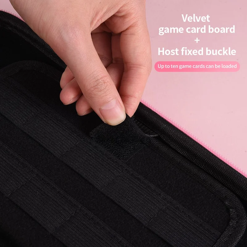 Custodia per Nintendo Switch 2 con Borsa Portaoggetti con Chiusura a Cerniera e Motivo Castello di Cavallo Arcobaleno Carino