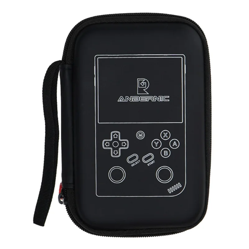 ANBERNIC For ANBERNIC RG35XX Pro Handheld Game Console Carrying Case PU Leather Storage Bag