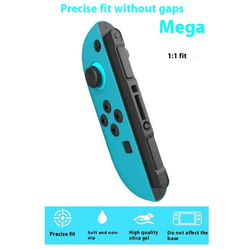 For Nintendo Switch 2 Console Storage Case EVA Leather Bag with Controller Protective Cover - Black + Blue / Orange