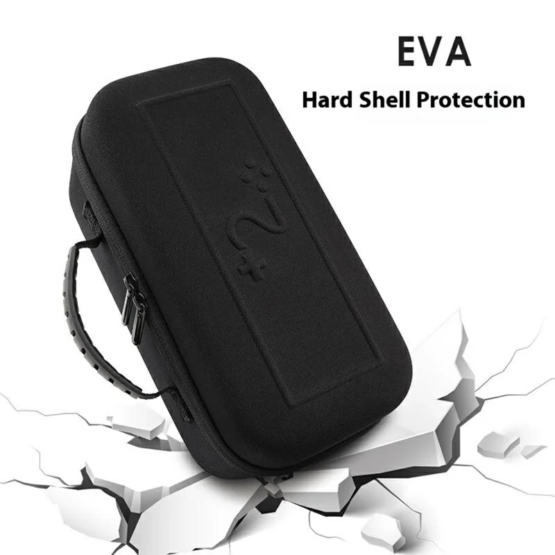 For Nintendo Switch 2 Carrying Case Large Capacity Storage Bag with Fixing Strap and Joystick Caps