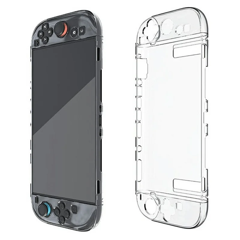 Set de Funda Protectora para Nintendo Switch 2 con 6 Accesorios de Juego, Kit de Almacenamiento con Protector de Pantalla y Fundas para Joysticks - Rojo