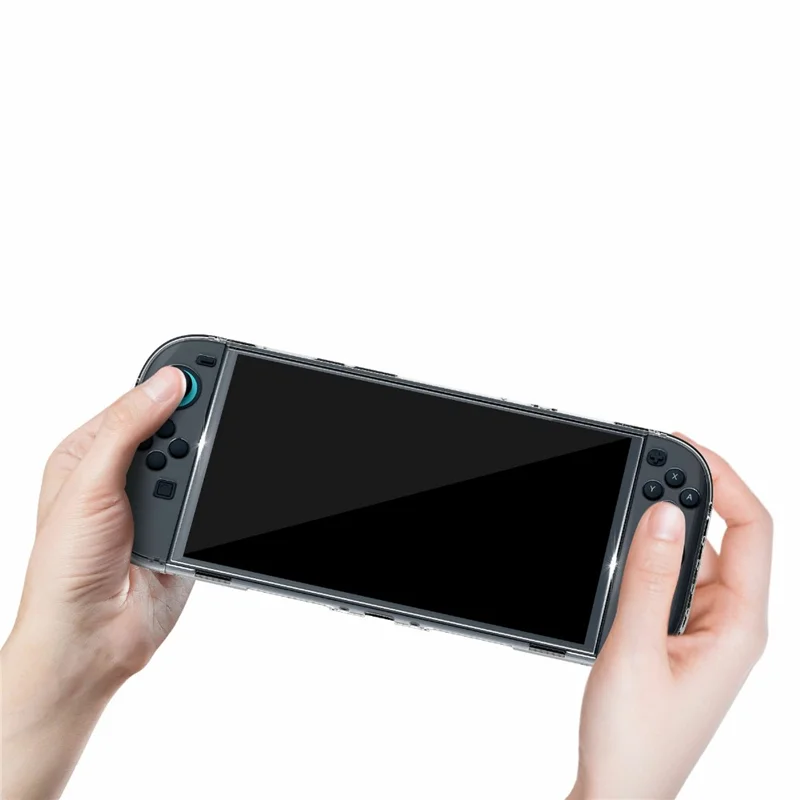 Set de Funda Protectora para Nintendo Switch 2 con 6 Accesorios de Juego, Kit de Almacenamiento con Protector de Pantalla y Fundas para Joysticks - Rojo