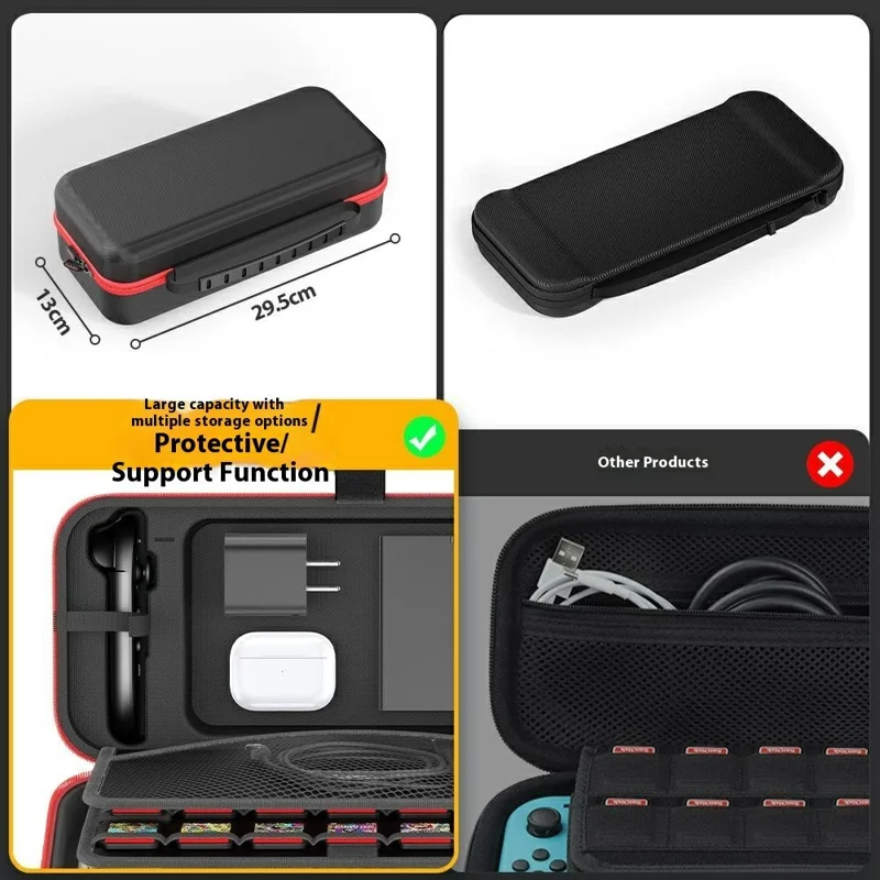 OIVO IV-SW288 Storage Bag for Nintendo Switch 2 Game Console Carrying Case EVA Shockproof Container