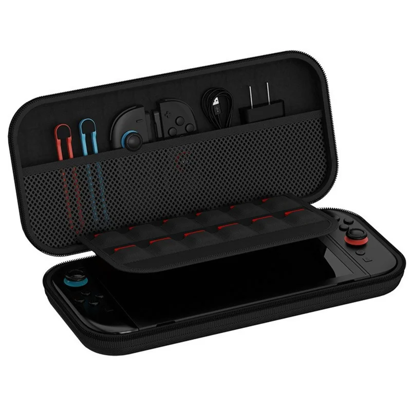 For Nintendo Switch 2 Gaming Console Accessories Storage Bag Protection Kit with Cable Silicone Tie