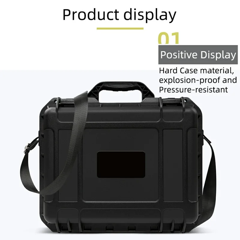 For Nintendo Switch 2 Protective Hard Shell Carrying Case Shock Absorbing Portable Game Console Storage Box