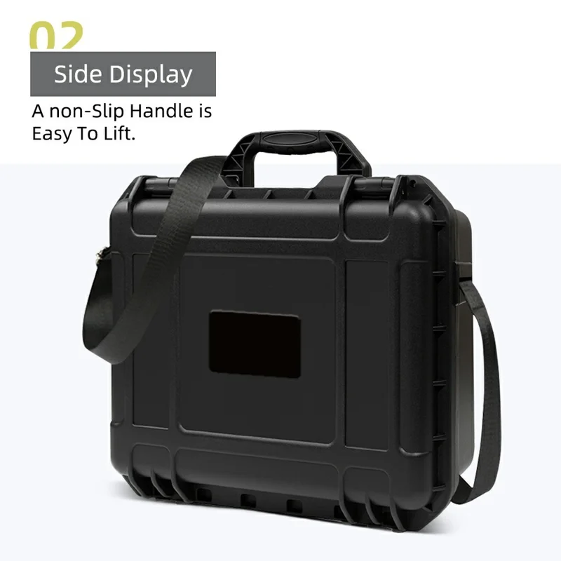 For Nintendo Switch 2 Protective Hard Shell Carrying Case Shock Absorbing Portable Game Console Storage Box