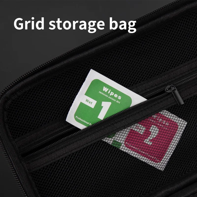 For Nintendo Switch 2 Storage Bag Kit with PC Detachable Hard Cover and Tempered Glass Films