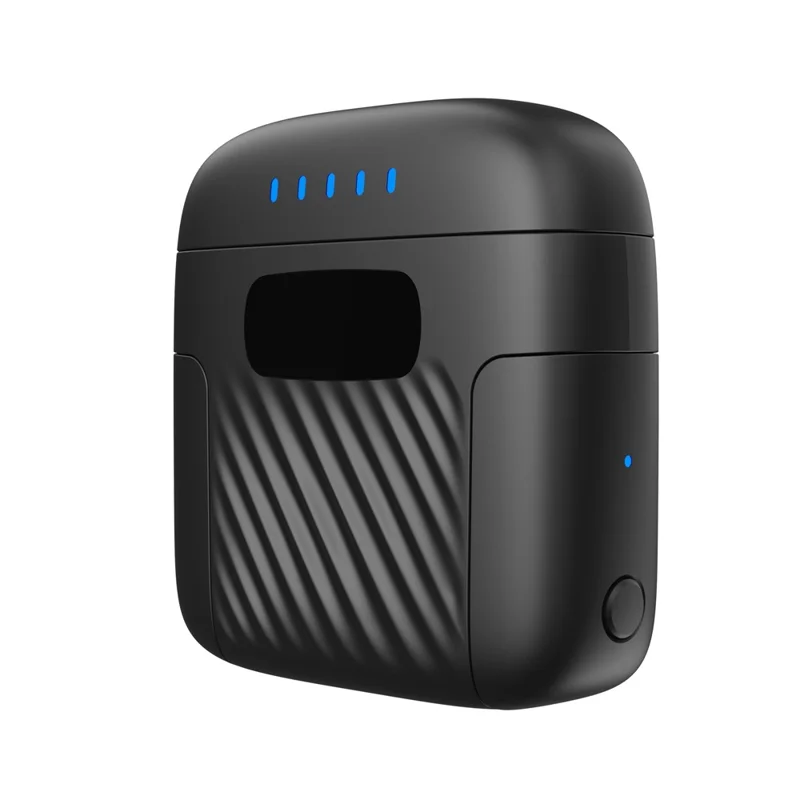 Microphone Lavalier sans fil M8 avec Réduction de Bruit pour Enregistrement Vidéo - Noir