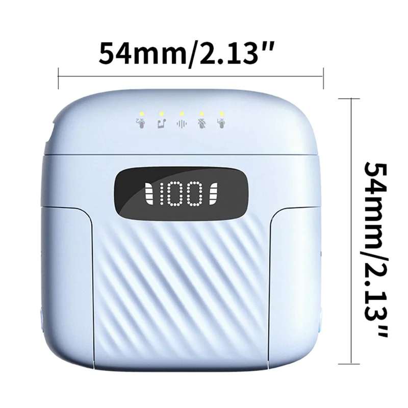 Microphone Lavalier sans fil M8 avec Réduction de Bruit pour Enregistrement Vidéo - Noir