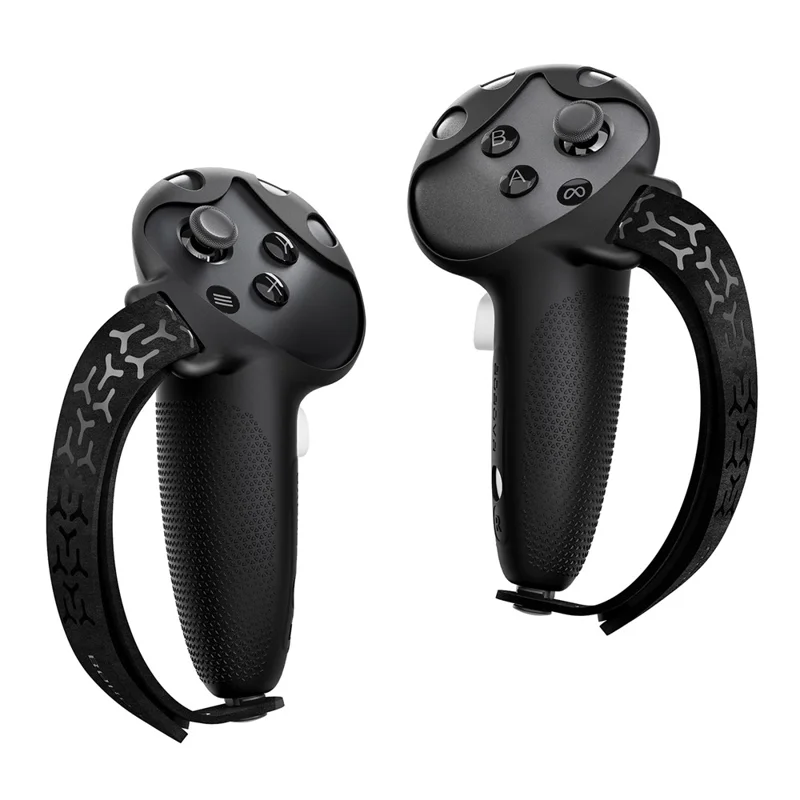 BOBOVR G3 For Meta Quest 3 / Quest 3S Controller Silicone Protective Grip Cover Set with Adjustable Knuckle Strap