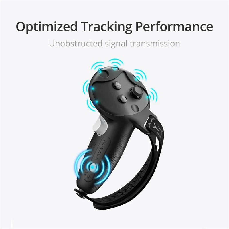 BOBOVR G3 For Meta Quest 3 / Quest 3S Controller Silicone Protective Grip Cover Set with Adjustable Knuckle Strap