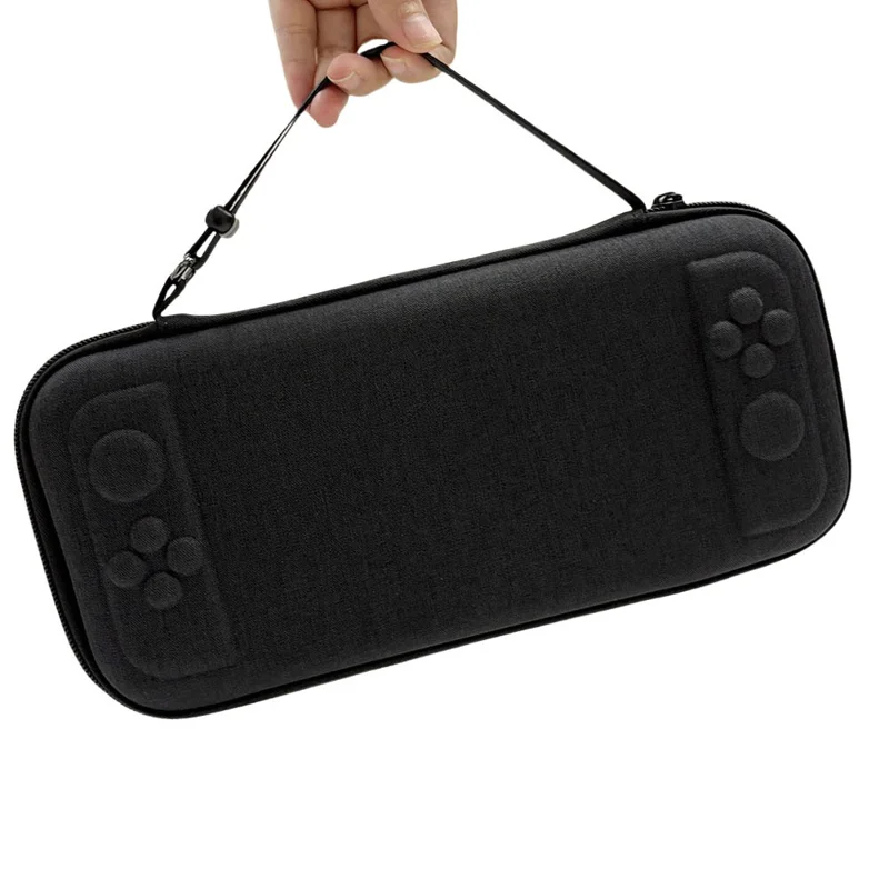 Estojo de Transporte para Nintendo Switch 2 - Case Rígido em EVA com Amarras para Cabos, Capas para Polegar e Conjunto de Acessórios