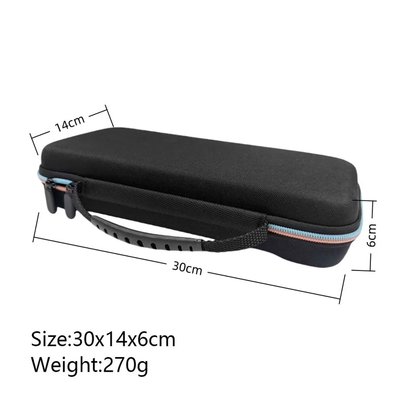 Kit de Acessórios para Nintendo Switch 2: Bolsa de Armazenamento Portátil com Presilhas de Cabo, Capas para Joystick