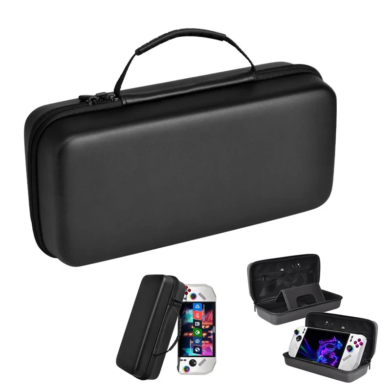 For MSI Claw A8 BZ2EM with Ryzen Z2 Extreme Gaming Console Storage Bag Hard EVA Carrying Case
