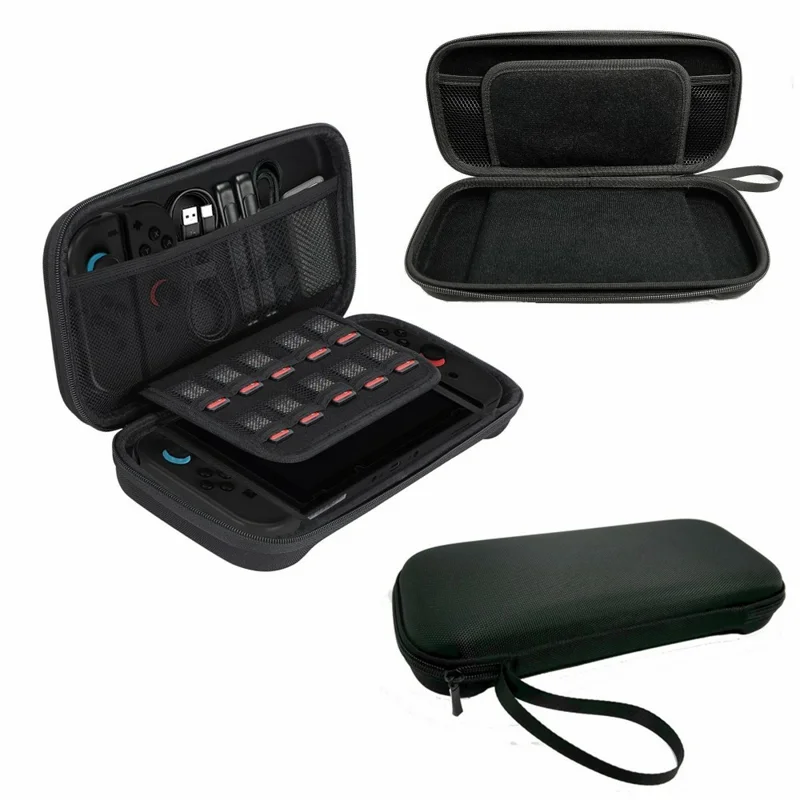 For Nintendo Switch 2 Travel Carrying Case Hard Shell Portable Protective Storage Bag with Hand Strap