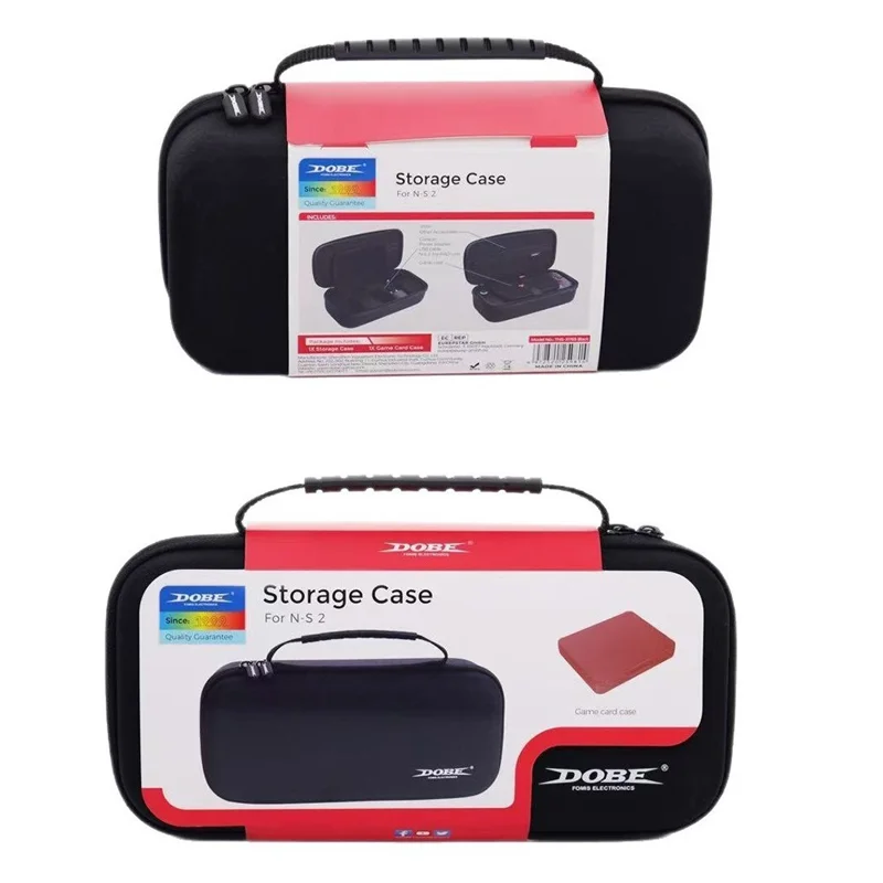DOBE TNS-3176S For Nintendo Switch 2 Handheld Carrying Case Portable Storage Bag Game Card Organizer