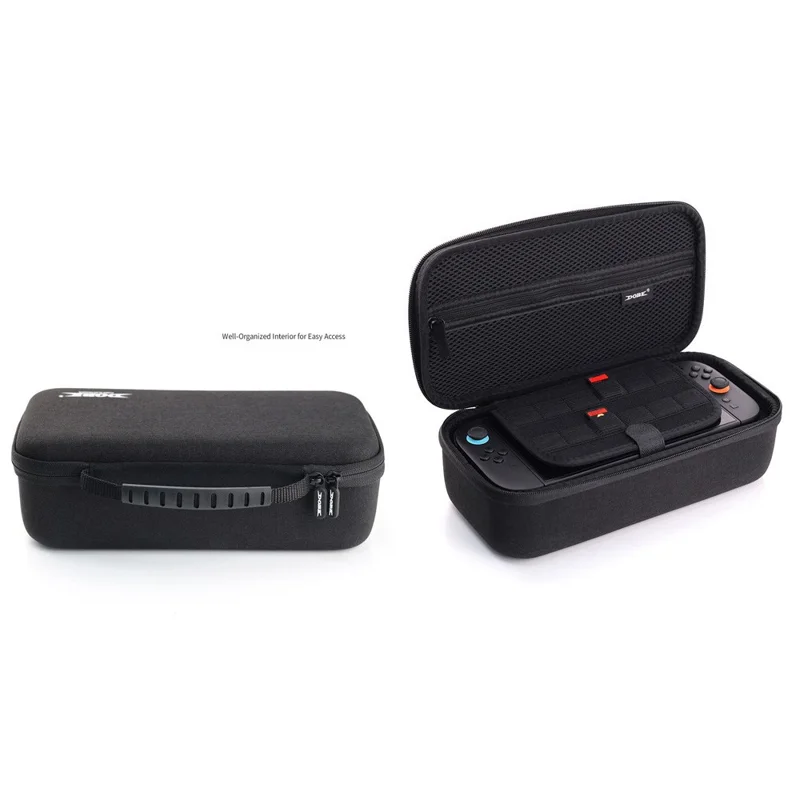 DOBE TNS-3176S For Nintendo Switch 2 Handheld Carrying Case Portable Storage Bag Game Card Organizer