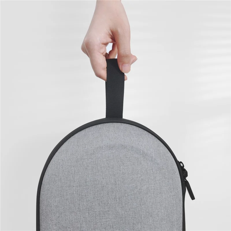 SYNTECH Size L Storage Case for Meta Quest 3S / Quest 3 / Quest 2 / Quest Pro / Pico 4 / Pico 4 Ultra VR Headset Carrying Bag - Grey