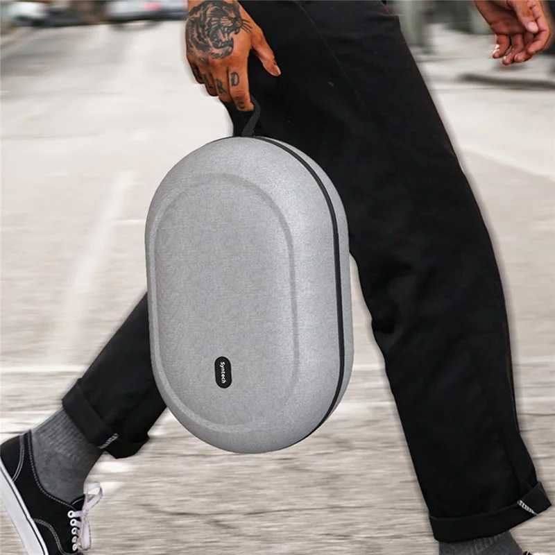 SYNTECH Size L Storage Case for Meta Quest 3S / Quest 3 / Quest 2 / Quest Pro / Pico 4 / Pico 4 Ultra VR Headset Carrying Bag - Grey