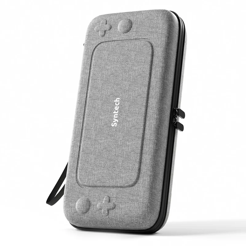 SYNTECH For Nintendo Switch  /  Switch OLED Carrying Case with 10 Game Card Slots Organizer Storage Bag - Grey