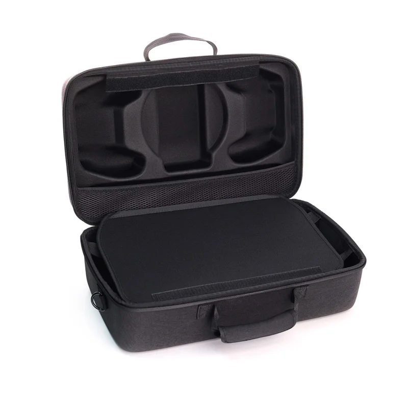 DOBE TP5-5511 Game Console Carrying Case for Sony PlayStation 5 Pro / 5 Slim EVA Hard Shell Protective Storage Bag with Zipper - Black