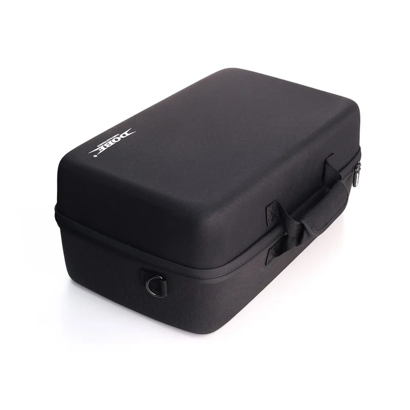 DOBE TP5-5511 Game Console Carrying Case for Sony PlayStation 5 Pro / 5 Slim EVA Hard Shell Protective Storage Bag with Zipper - Black