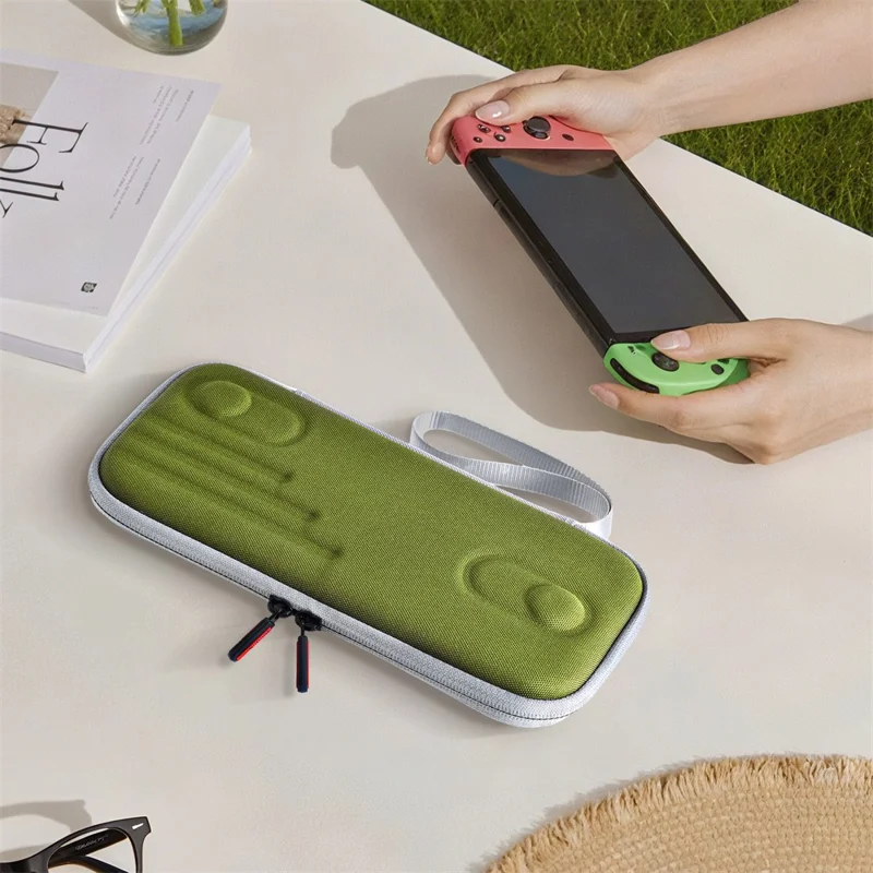 STARTRC GAMES Carrying Case for Nintendo Switch Console Portable Storage Bag with Game Card Slots