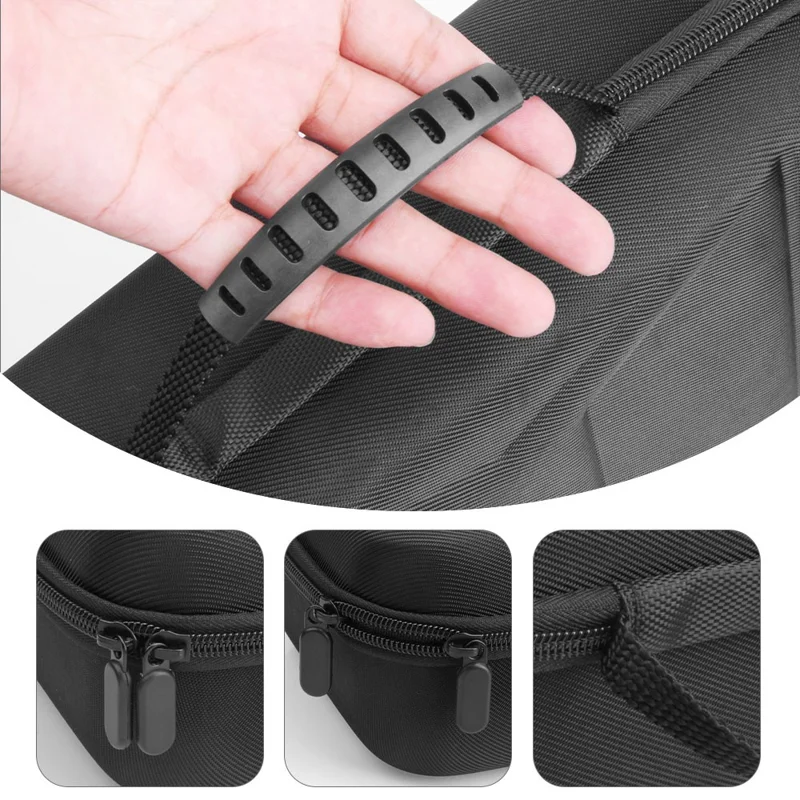 Draagbare EVA-opbergtas voor Asus ROG Xbox Ally X (2025) / Ally (2025) draagbare gameconsole met siliconen kabelbandjes