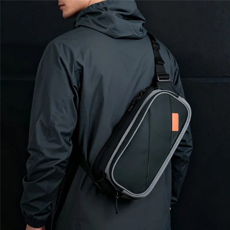 STARTRC GAMES Handhållen spelkonsol, diagonalväska med hård innerfodral och tvåvägs blixtlås, förvaringsväska