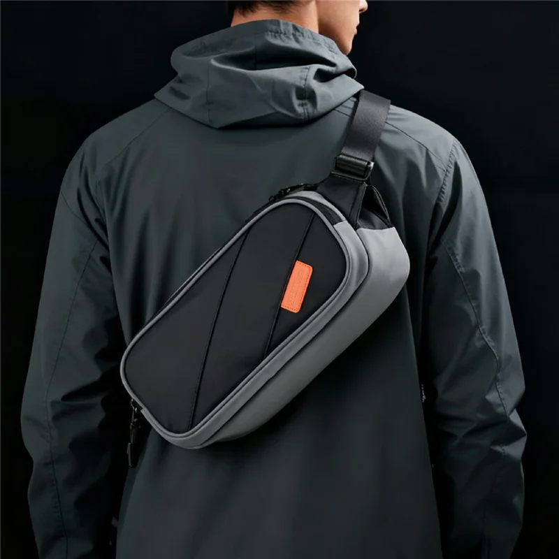 STARTRC GAMES Handhållen spelkonsol, diagonalväska med hård innerfodral och tvåvägs blixtlås, förvaringsväska