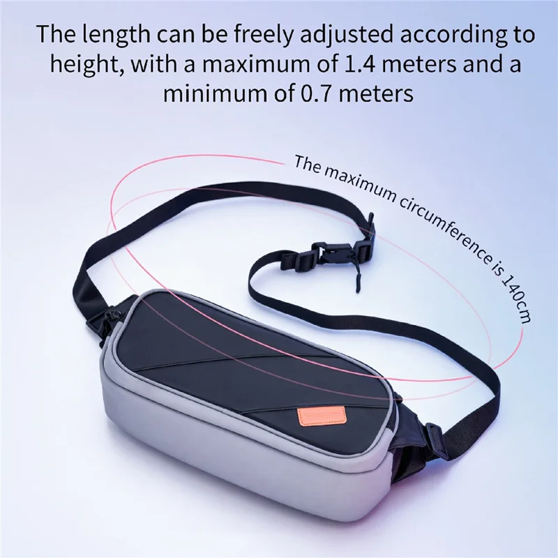 STARTRC GAMES Handhållen spelkonsol, diagonalväska med hård innerfodral och tvåvägs blixtlås, förvaringsväska