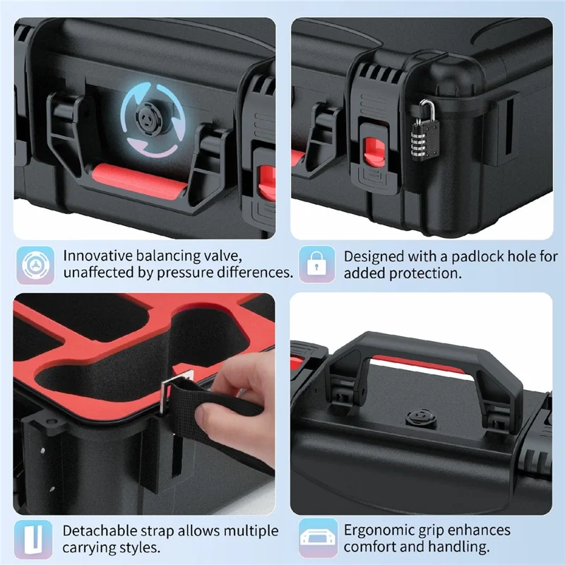 STARTRC GAMES För Nintendo Switch 2 Bärbar Väska Vattentät Förvaringslåda Spelkontrollenheter Portabel Resväska