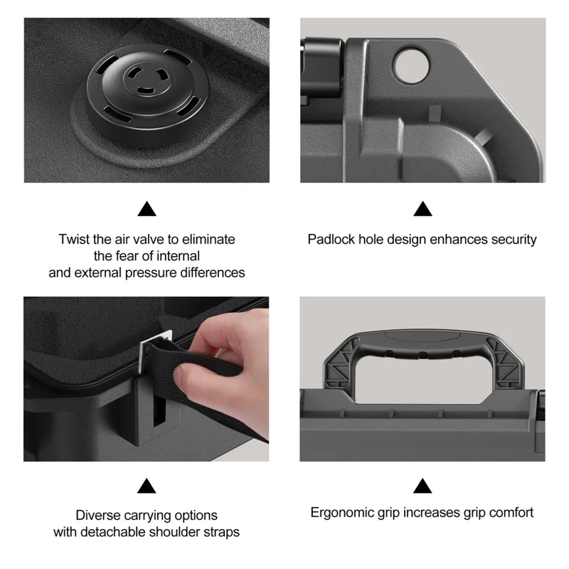 Vattentät väska för Nintendo Switch 2 ABS hårddel skyddsfodral förvaringslåda komplett tillbehörsorganizer med bärhandtag