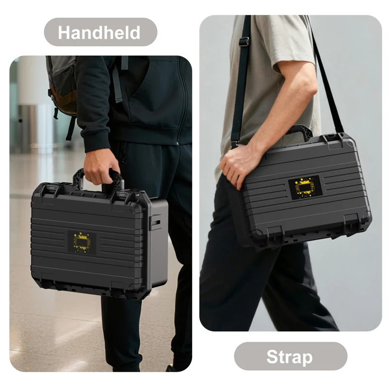 Vattentät väska för Nintendo Switch 2 ABS hårddel skyddsfodral förvaringslåda komplett tillbehörsorganizer med bärhandtag