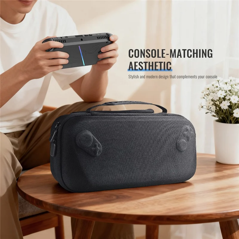 JYS-X158 til Asus ROG Xbox Ally X (2025) / Ally (2025) bærbar konsol opbevaringstaske vandtæt stødfast beskyttende taske med aftagelig tilbehørstaske
