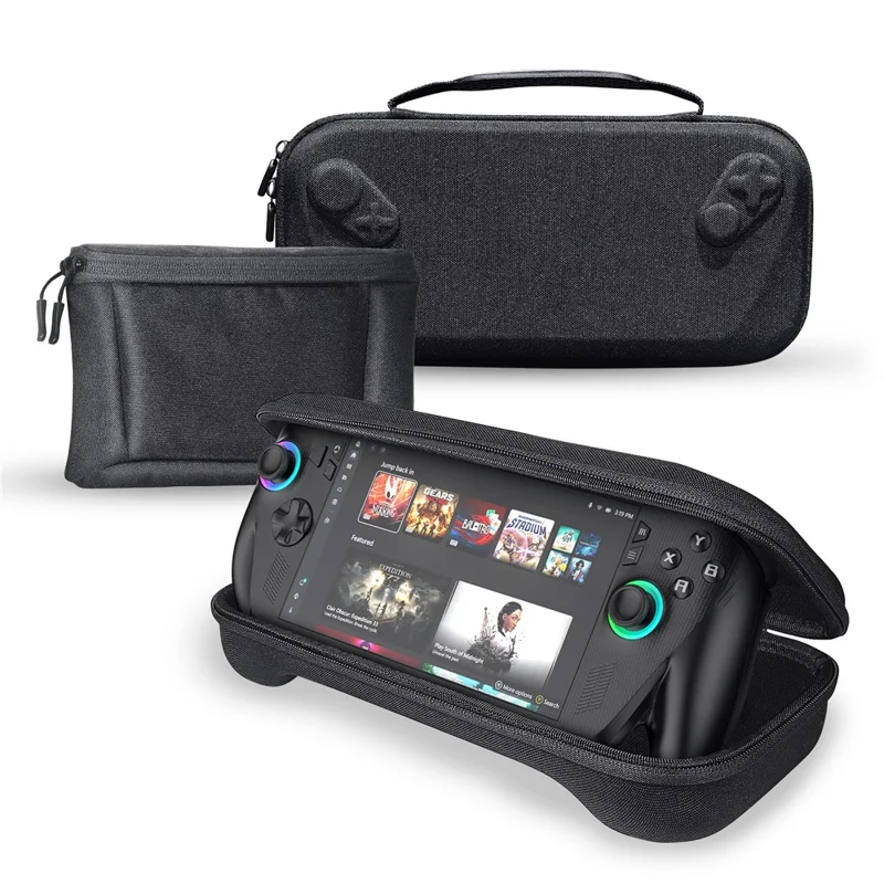 JYS-X158 til Asus ROG Xbox Ally X (2025) / Ally (2025) bærbar konsol opbevaringstaske vandtæt stødfast beskyttende taske med aftagelig tilbehørstaske