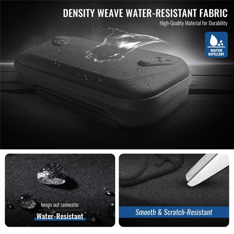 JYS-X158 til Asus ROG Xbox Ally X (2025) / Ally (2025) bærbar konsol opbevaringstaske vandtæt stødfast beskyttende taske med aftagelig tilbehørstaske