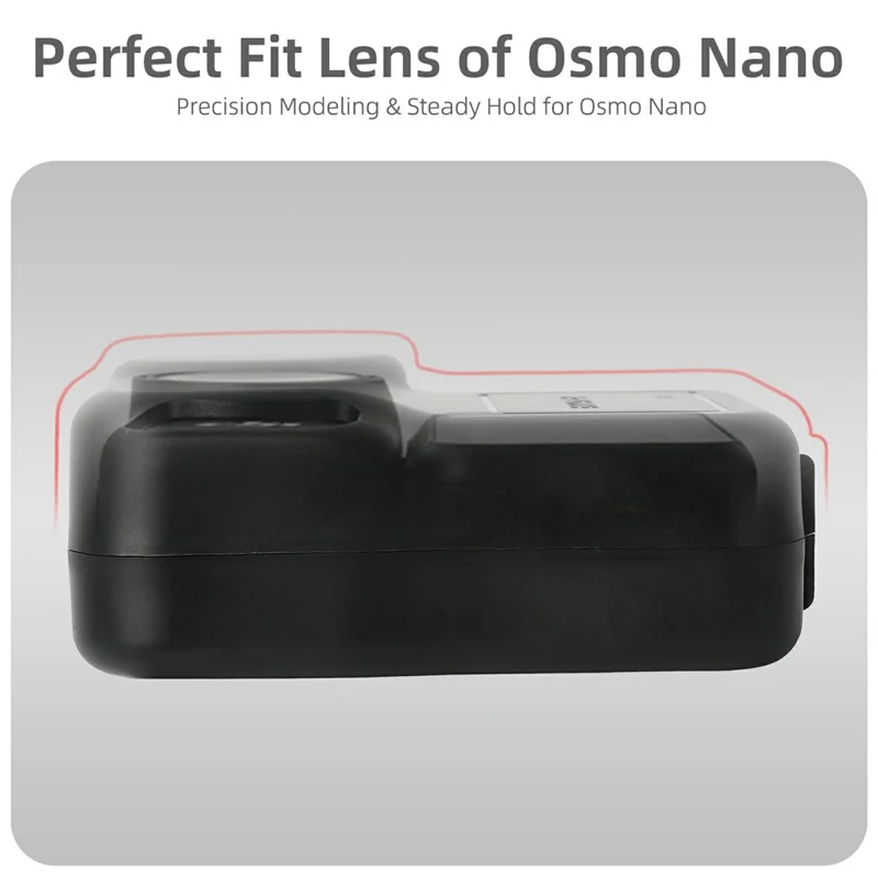 SUNNYLIFE ON-SN126 For DJI Osmo Nano Portable Storage Case Shockproof Scratch-Resistant Protective Cover Dustproof Waterproof Storage Box with Lanyard