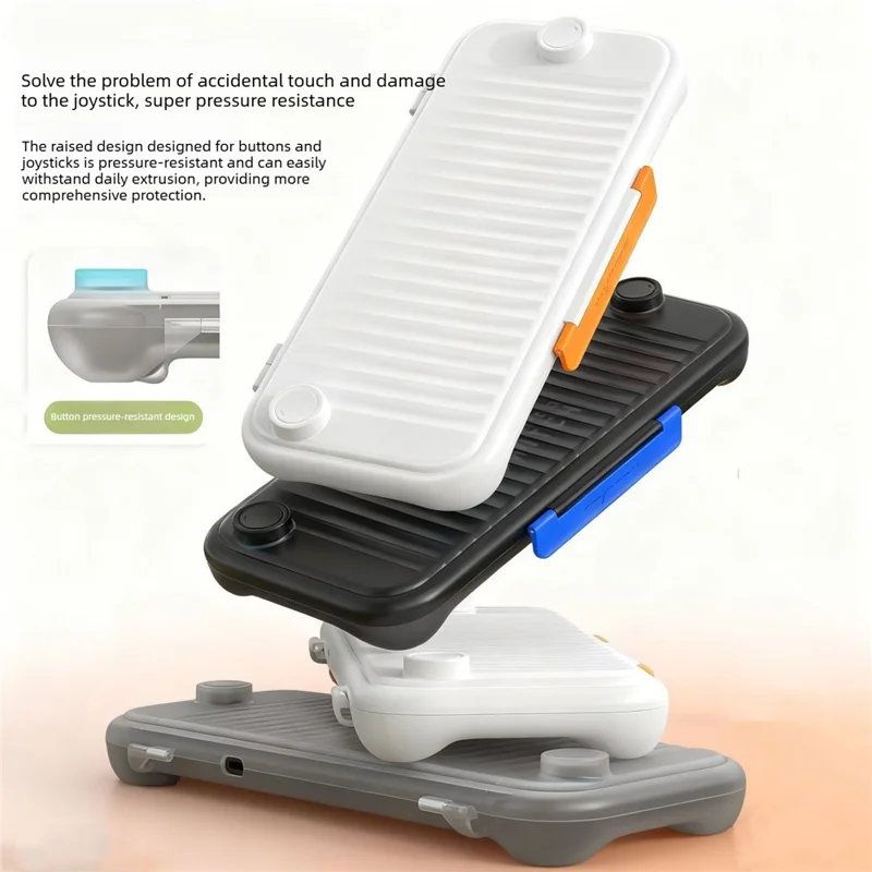 For Nintendo Switch 2 Game Console Hard Shell Case Translucent Matte PC Protective Storage Cover - White