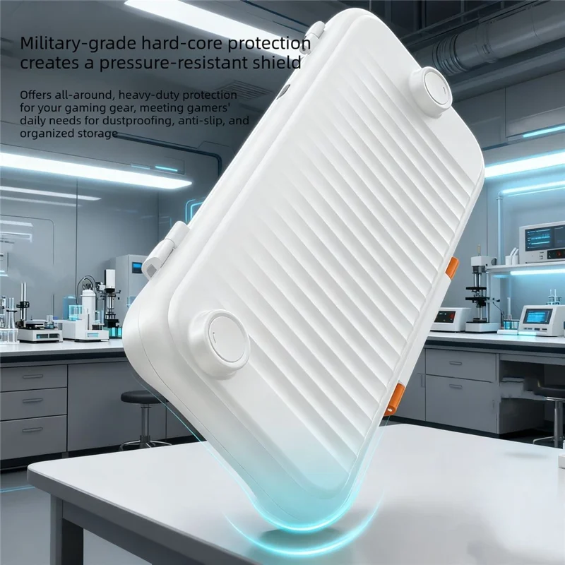 For Nintendo Switch 2 Game Console Hard Shell Case Translucent Matte PC Protective Storage Cover - White